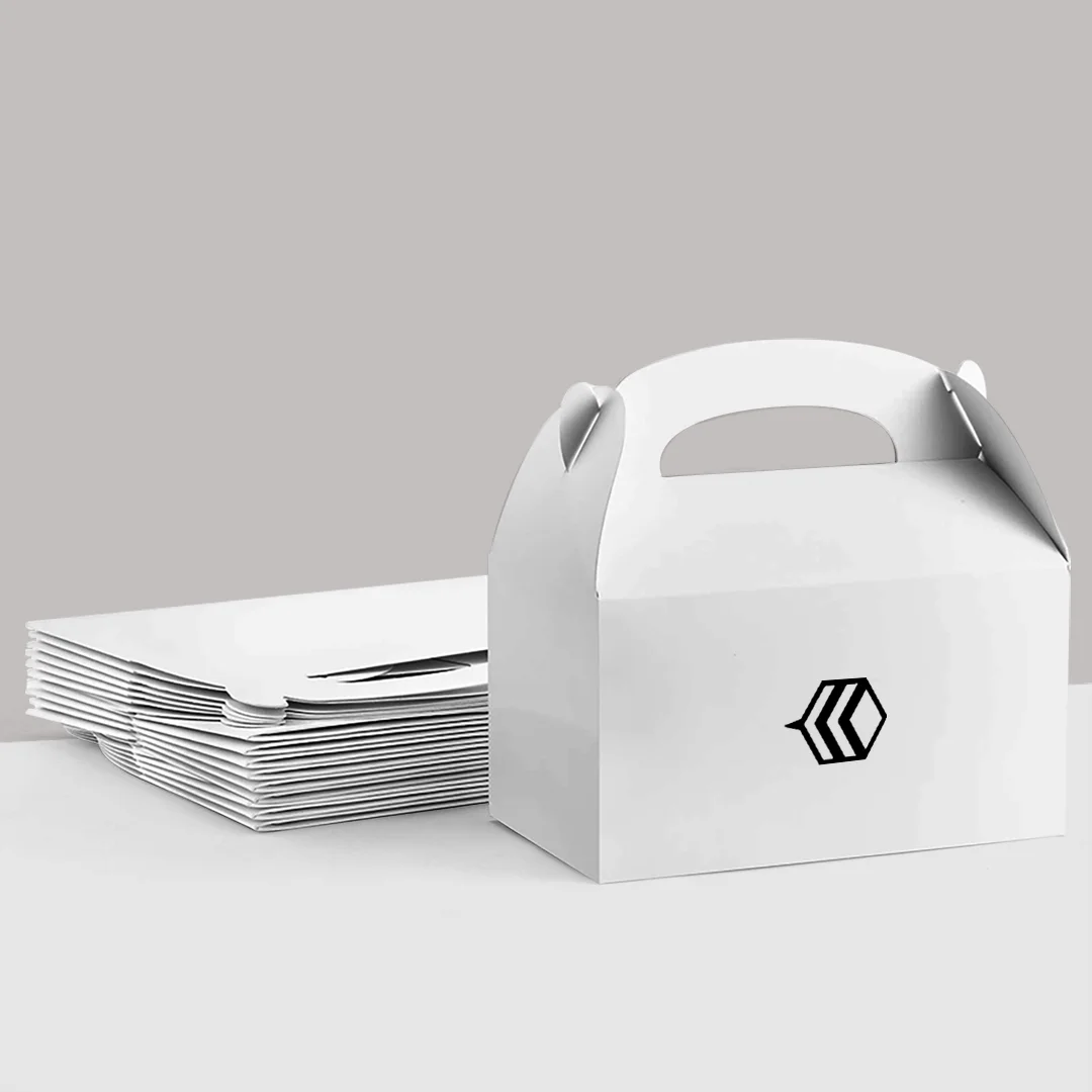 custom white gable boxes