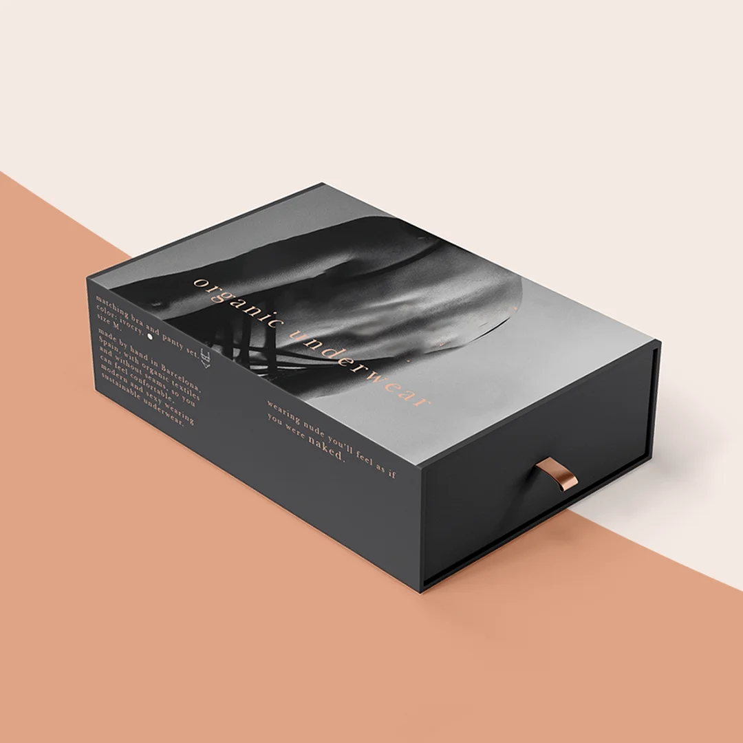custom women's underwear packaging