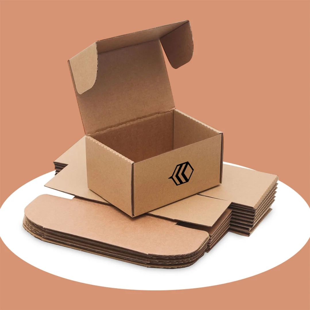 small printed cardboard box