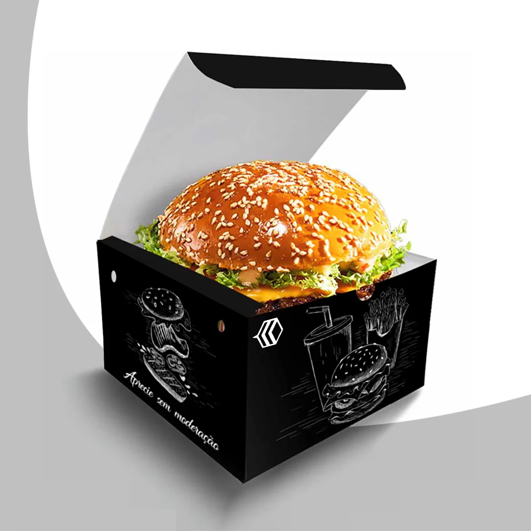 best black burger box