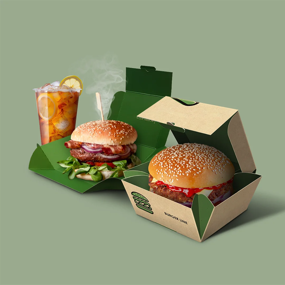 custom Takeaway Burger Box