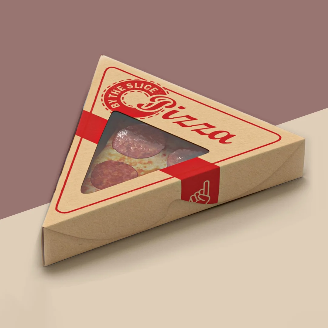 custom pizza slice box