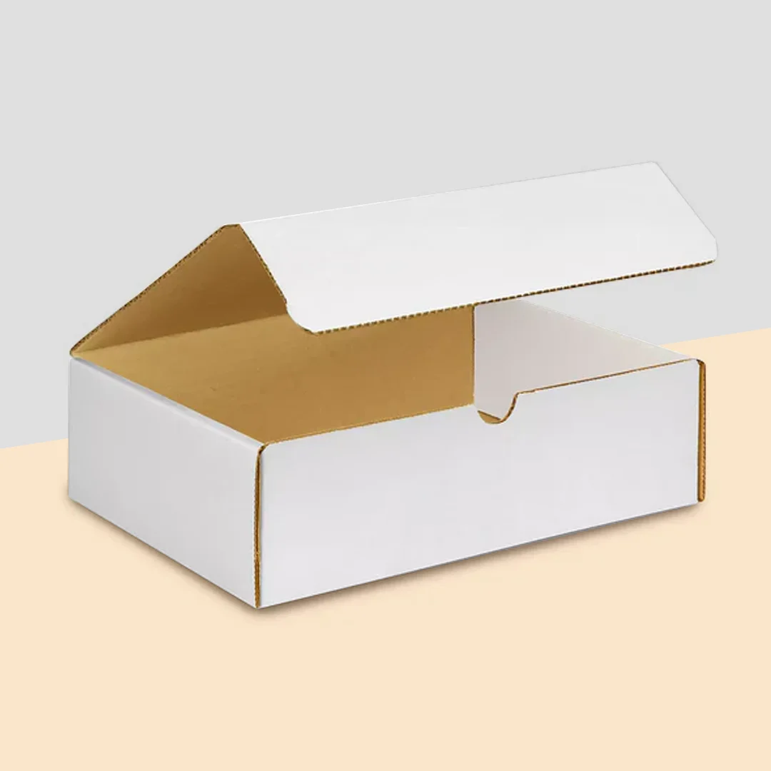 custom white mailer box