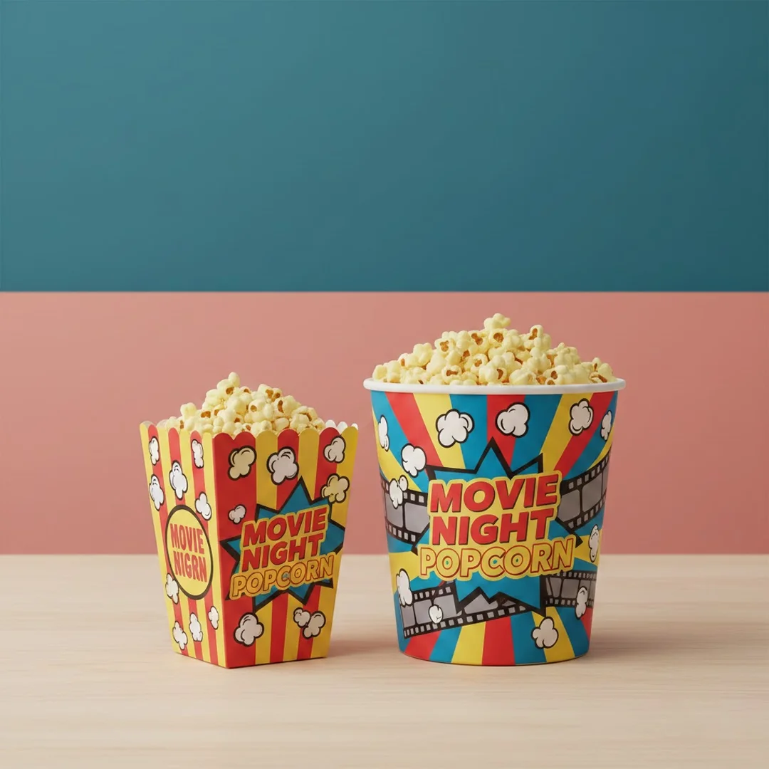 Mini Popcorn Boxes