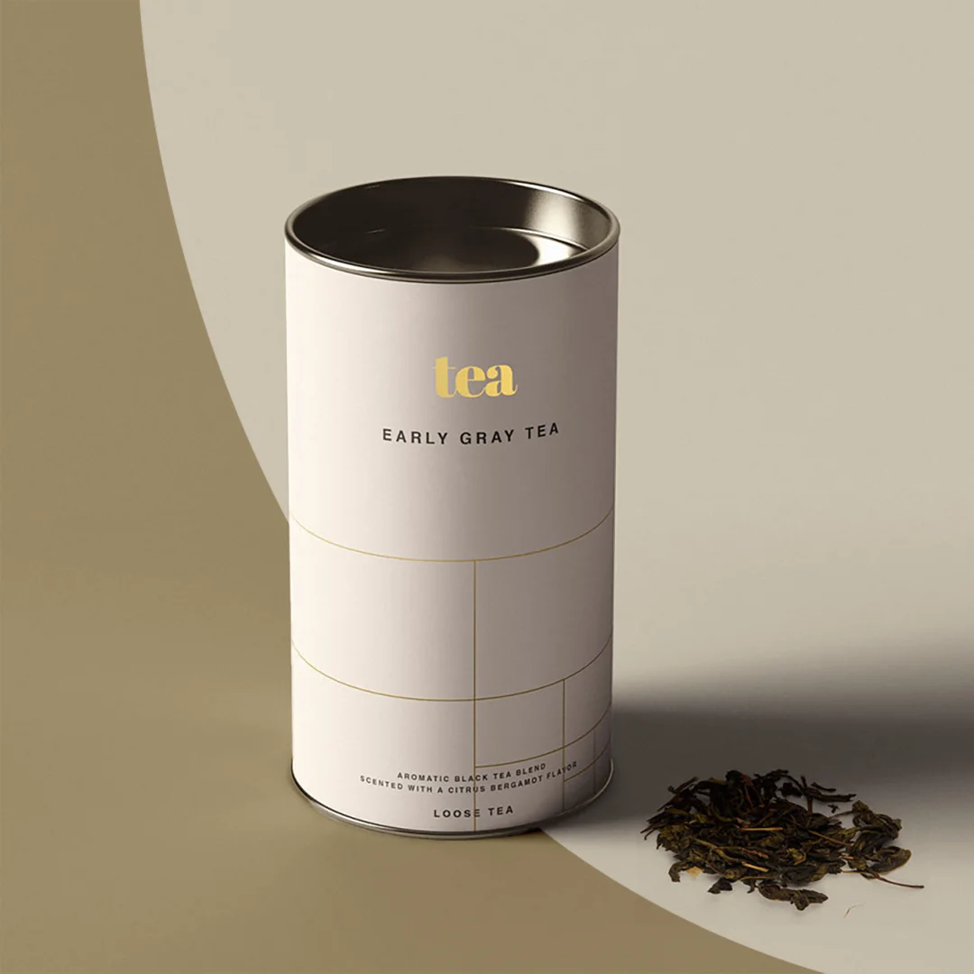 tea tube packaging