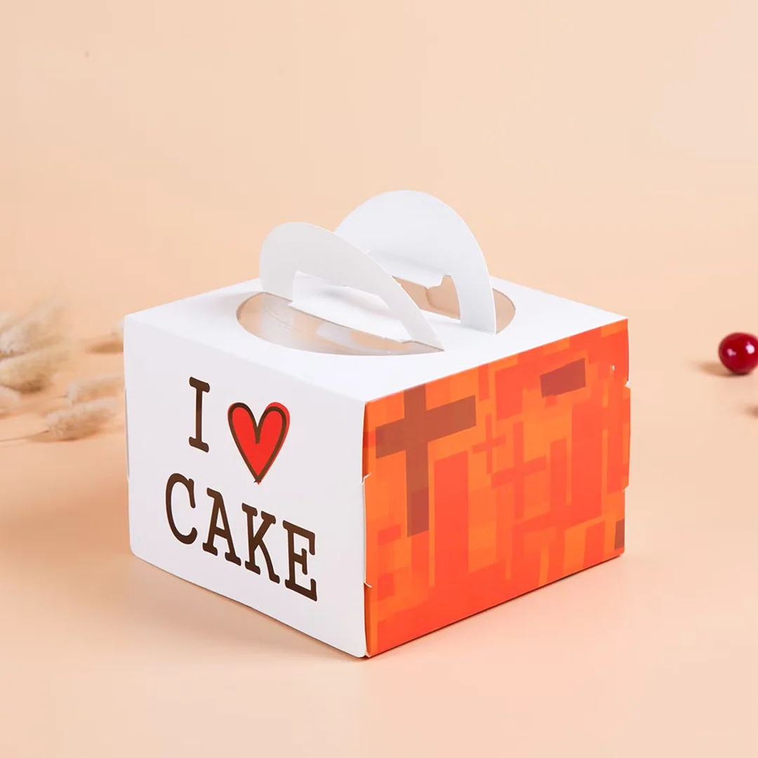 cake boxes with handle