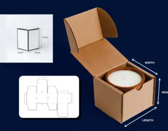 candle box dimensions