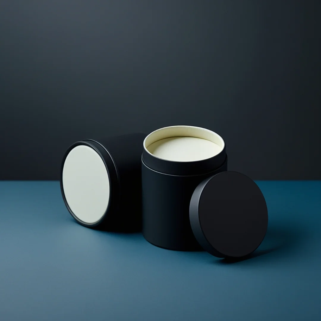 custom black tube packaging