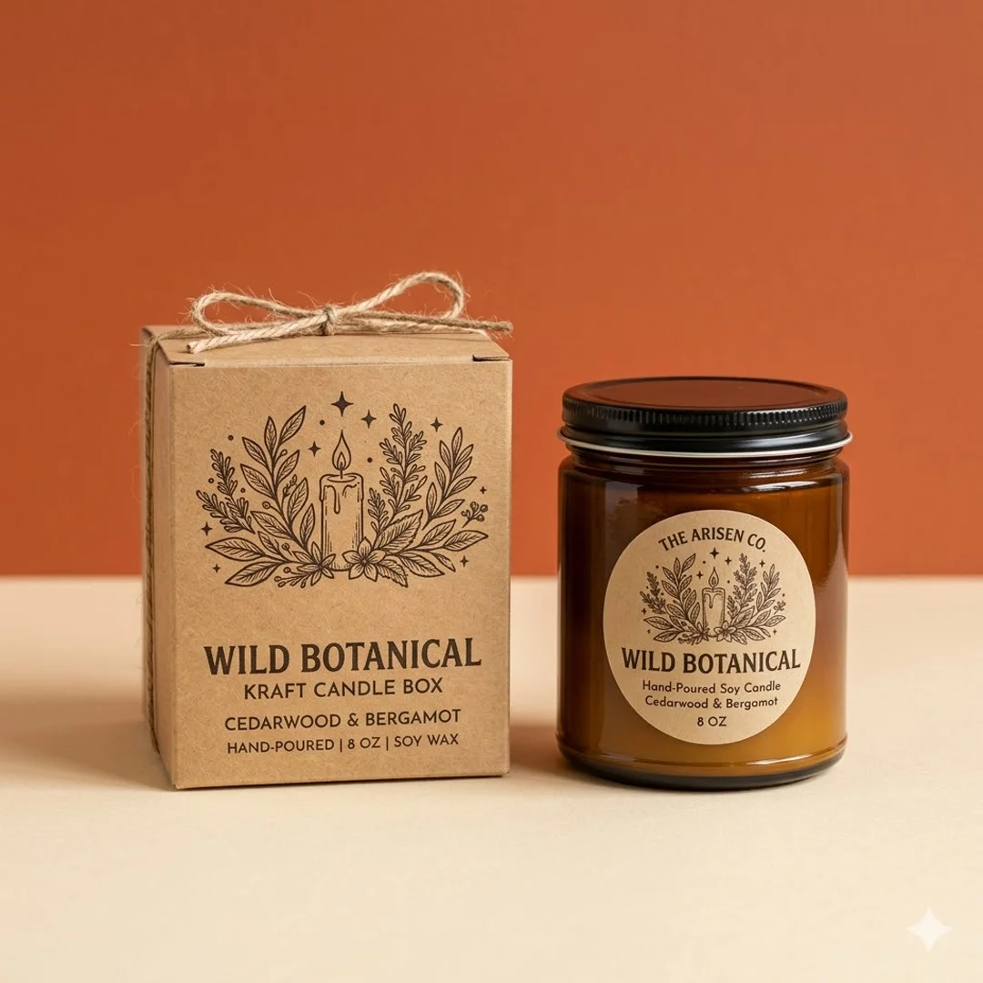 BEST Kraft Candle Boxes