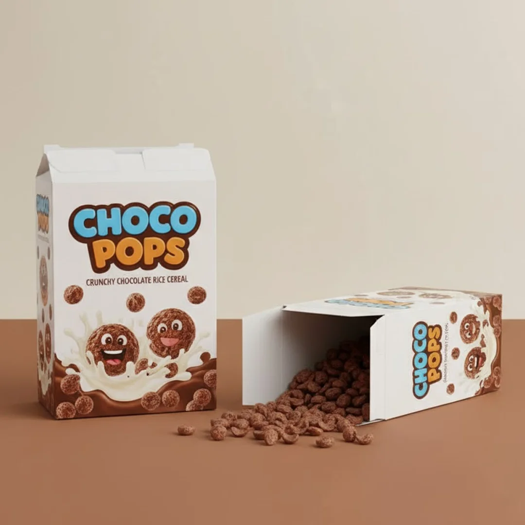 custom Cardboard Cereal Bo