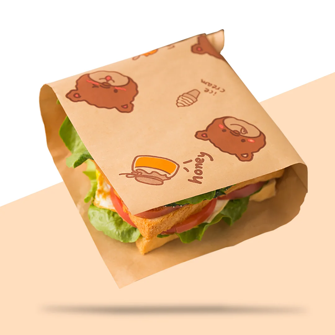 custom burger sleeve