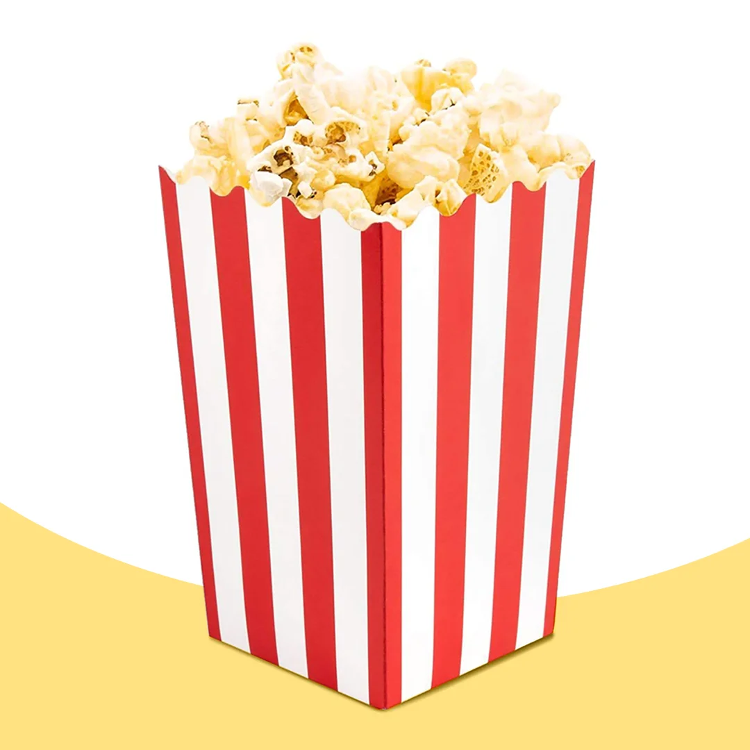 custom cardboard popcorn box