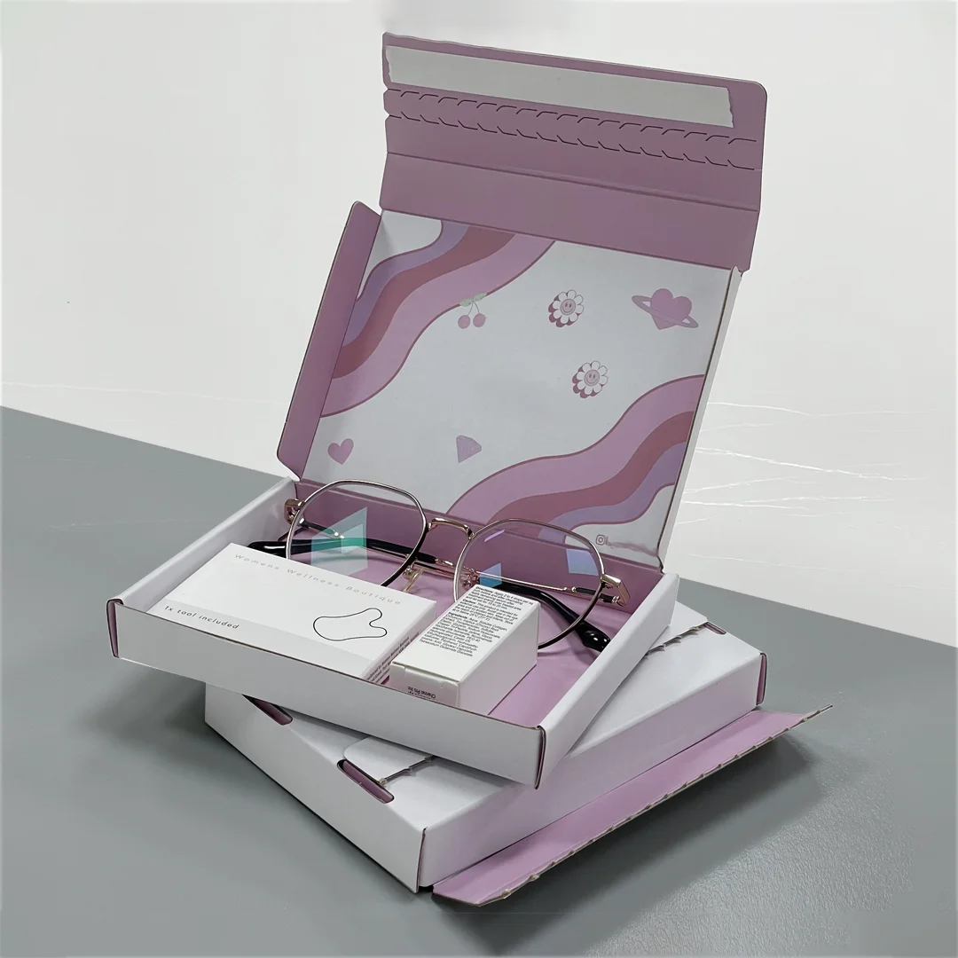 custom tear strip mailer box