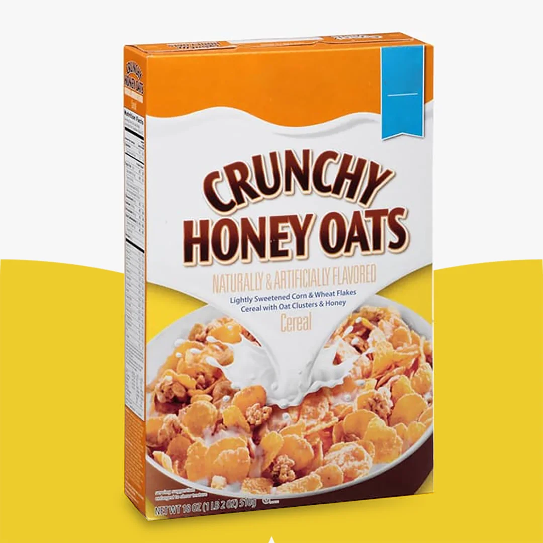 printed Cardboard Cereal Box