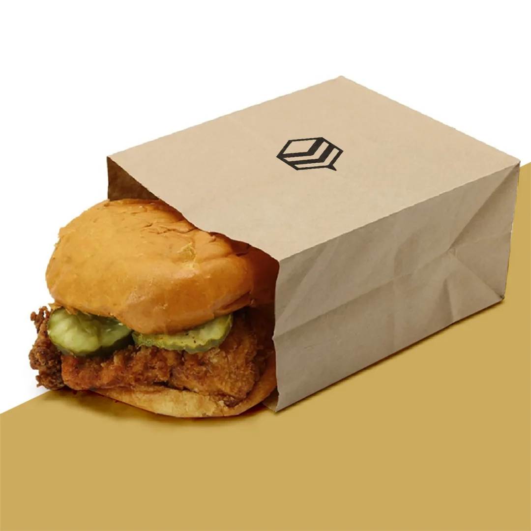 printed burger sleeves