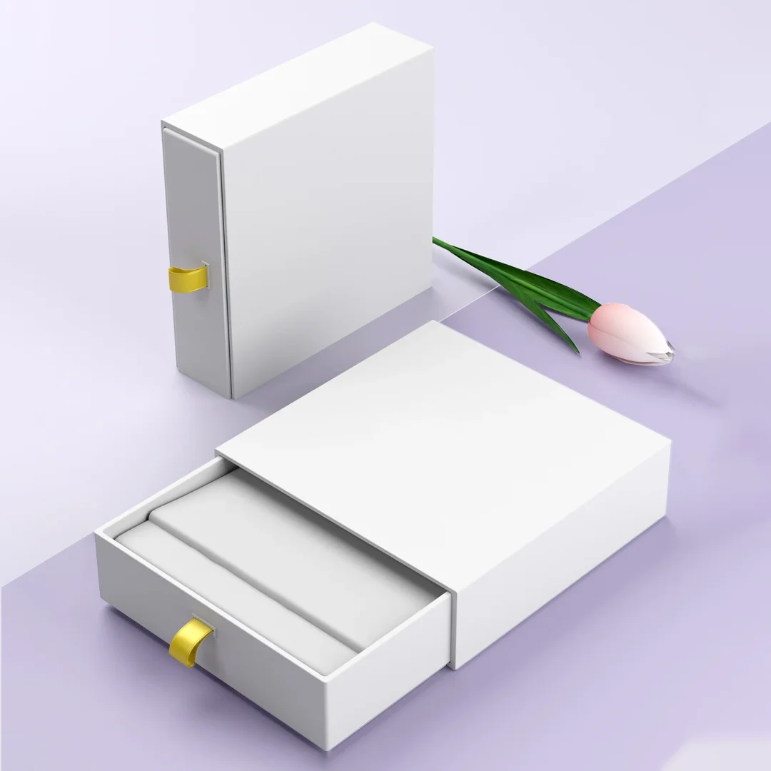 white Gift box packaging