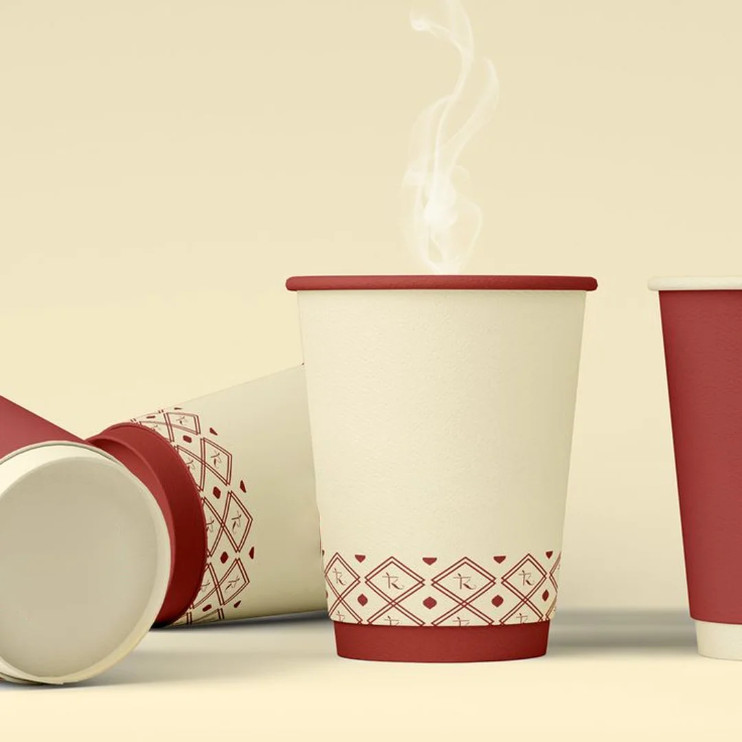 CUSTOM Double Wall Paper Cups