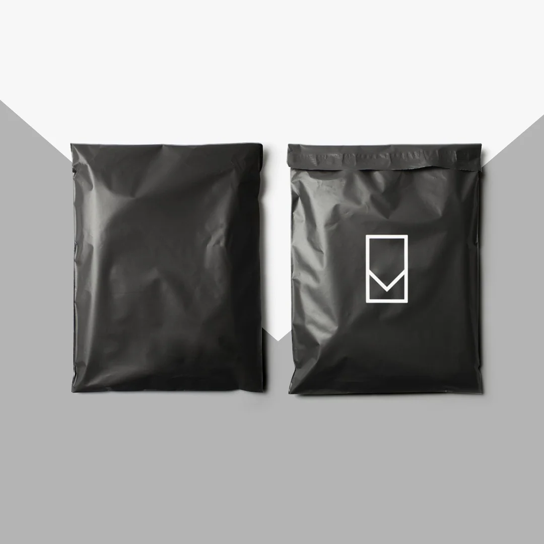 black poly mailers​