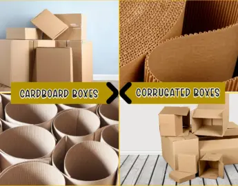 cardboard box vs corrugated box