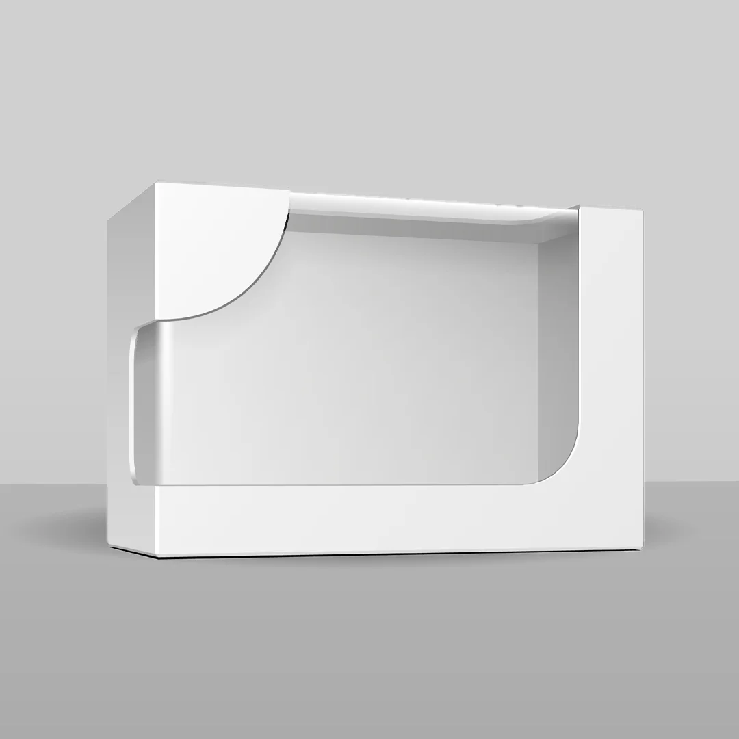 cardboard boxes with window AU