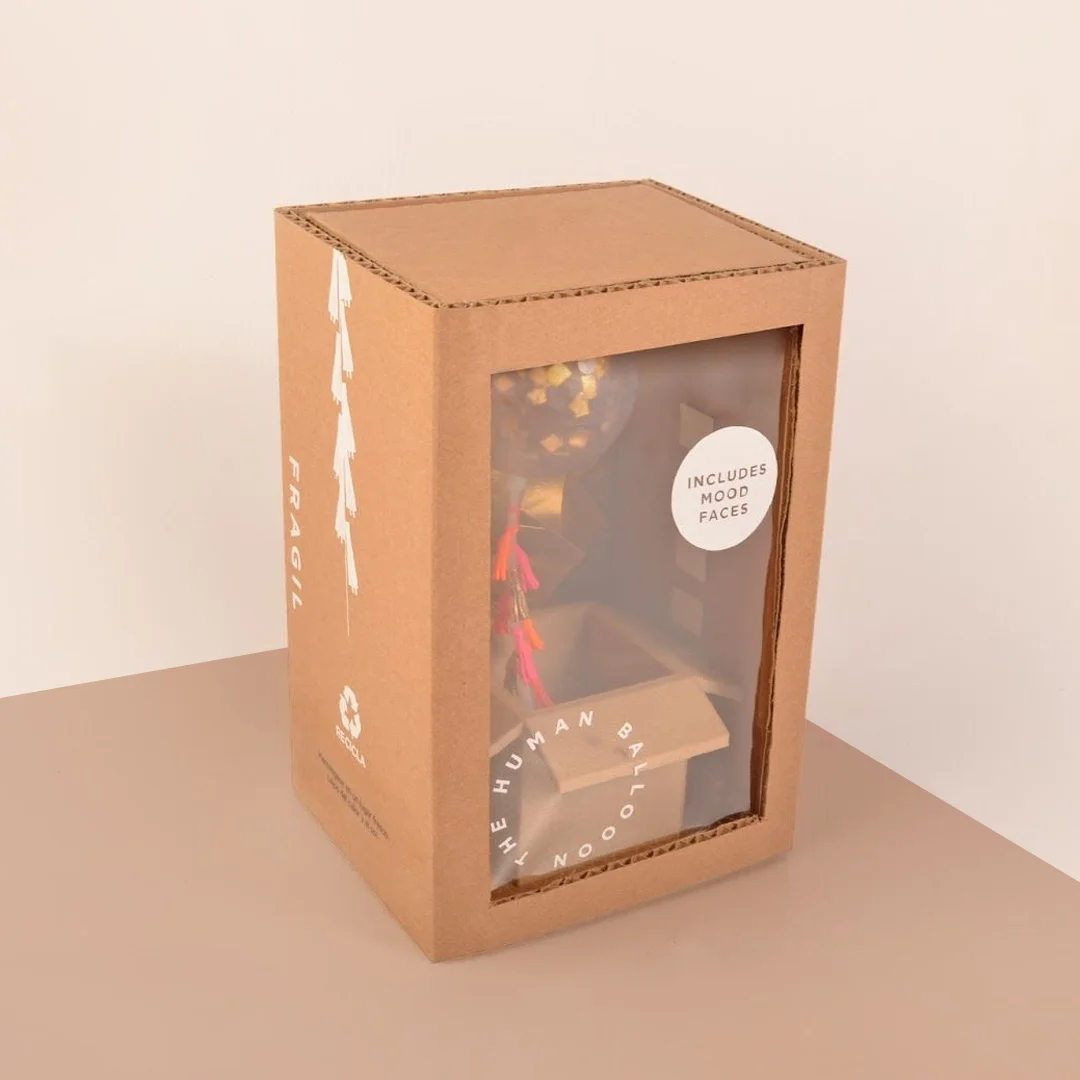 custom cardboard boxes with window