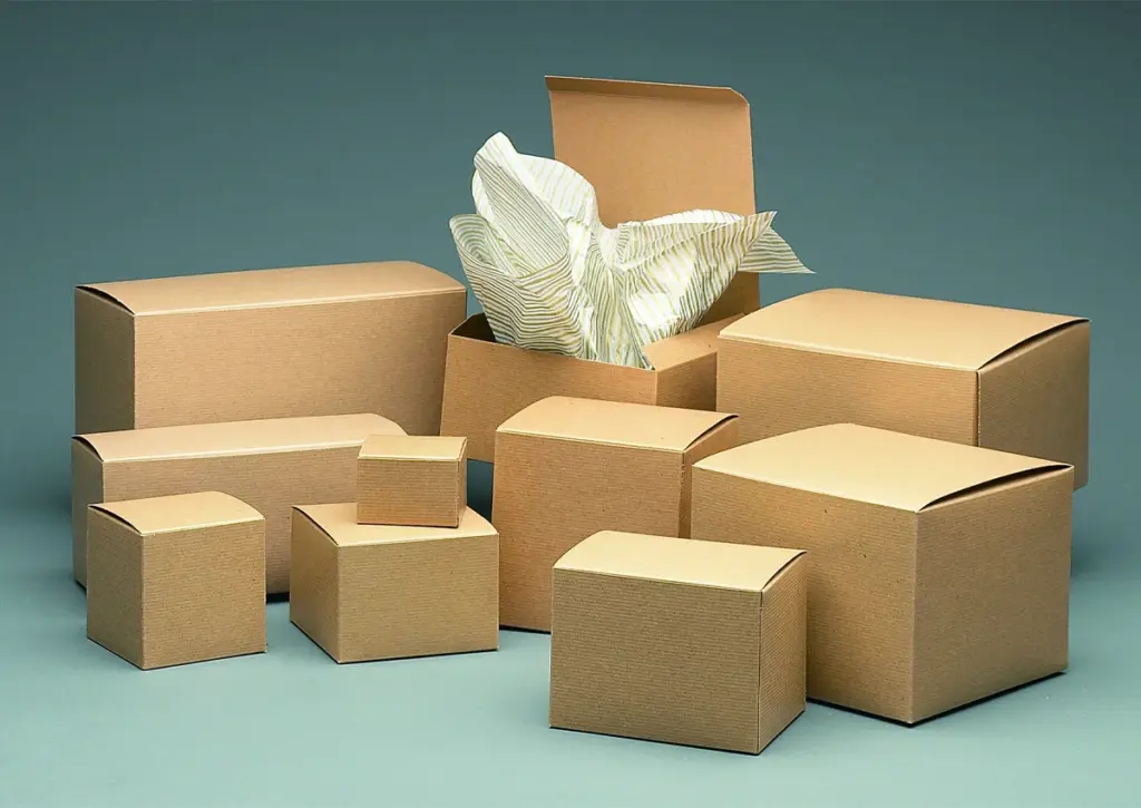 custom kraft packaging boxes