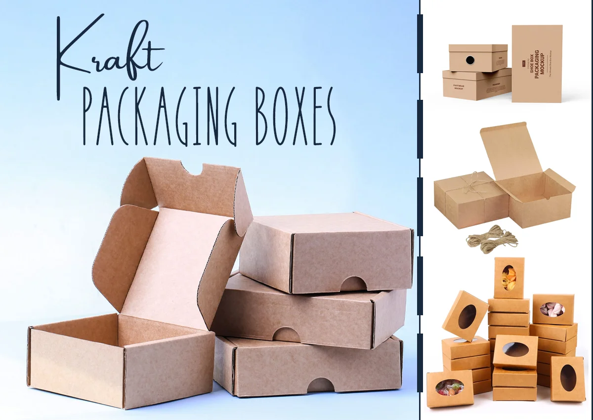 kraft packaging boxes