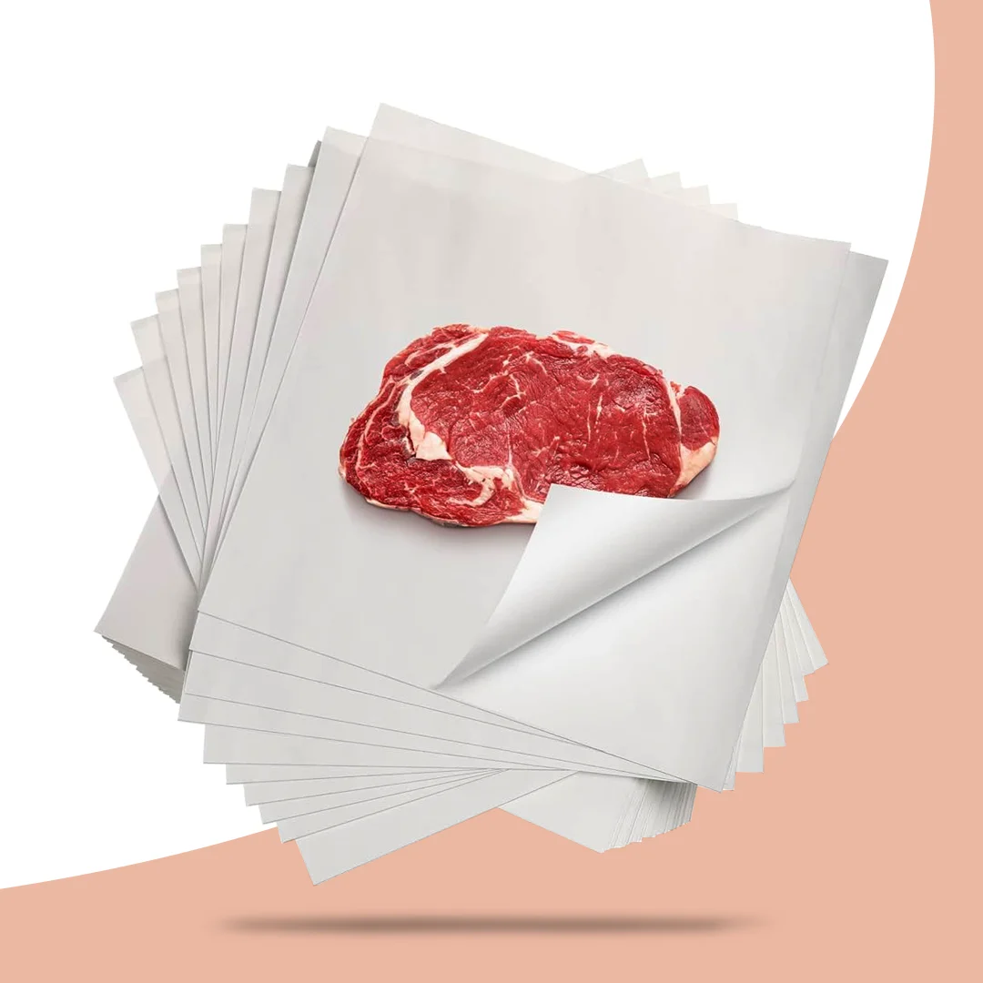 printed white butcher Paper