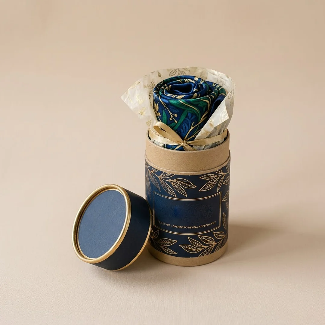tube gift packaging box