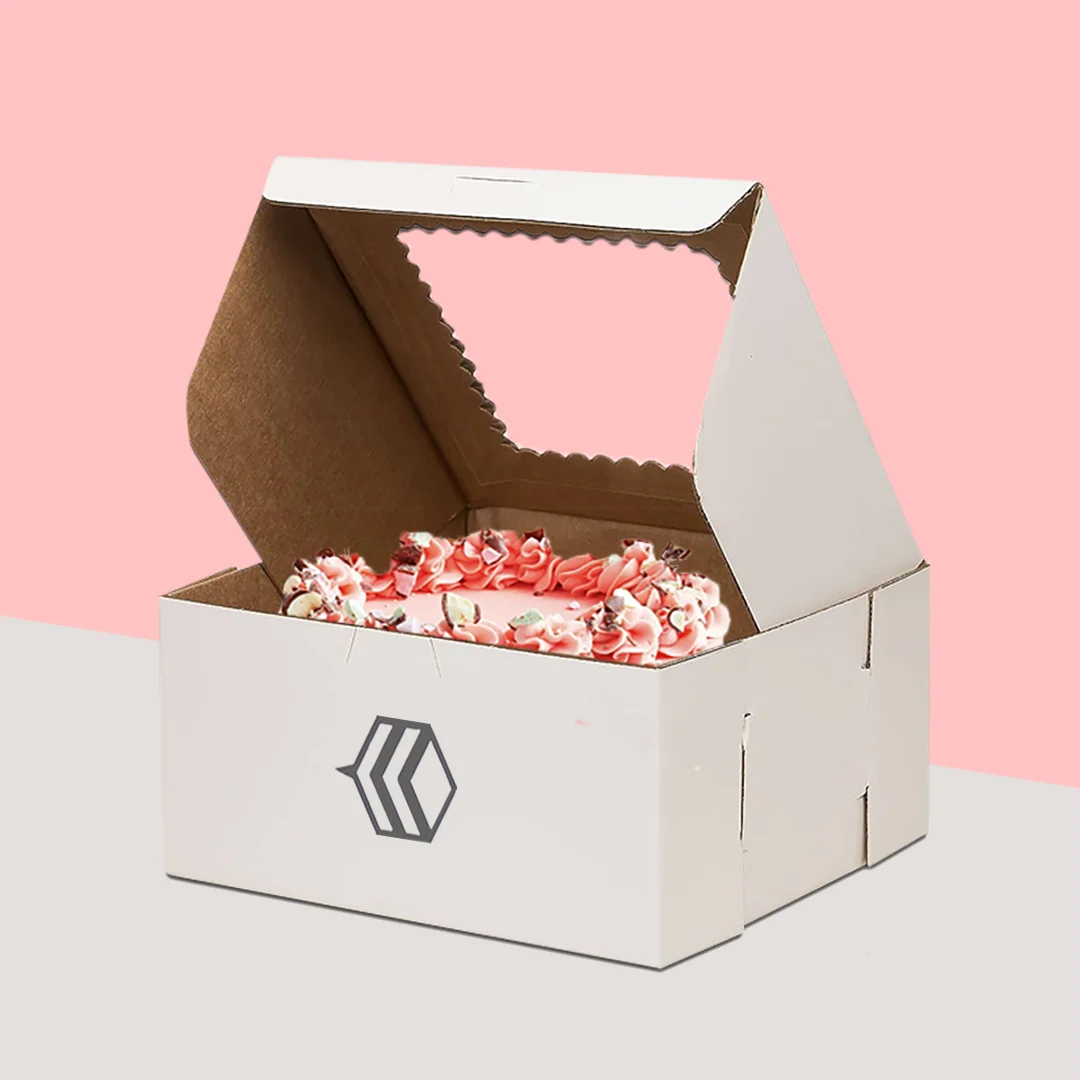 Printed Corrugated Cake Boxes