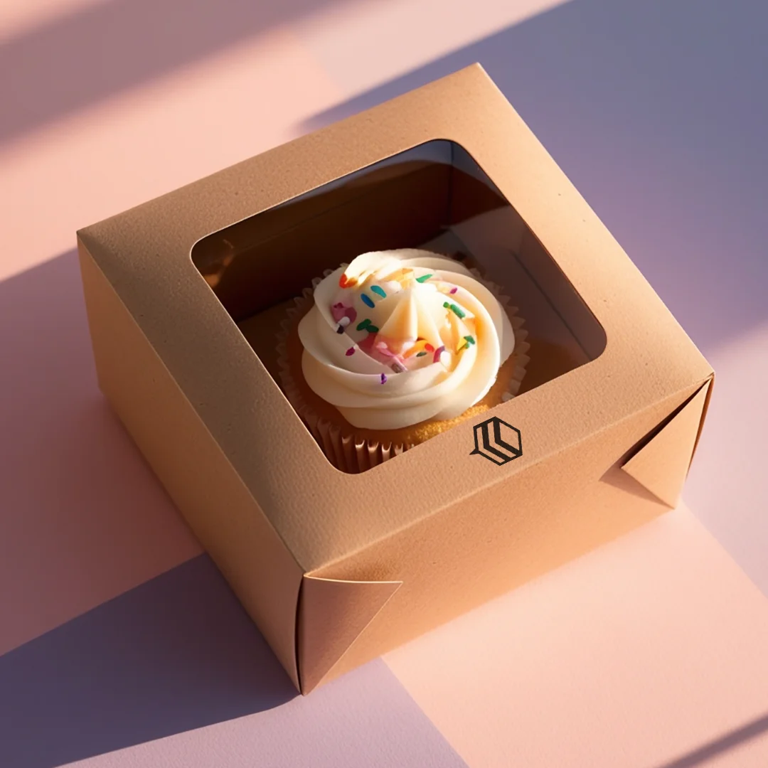 Kraft Cupcake Boxes