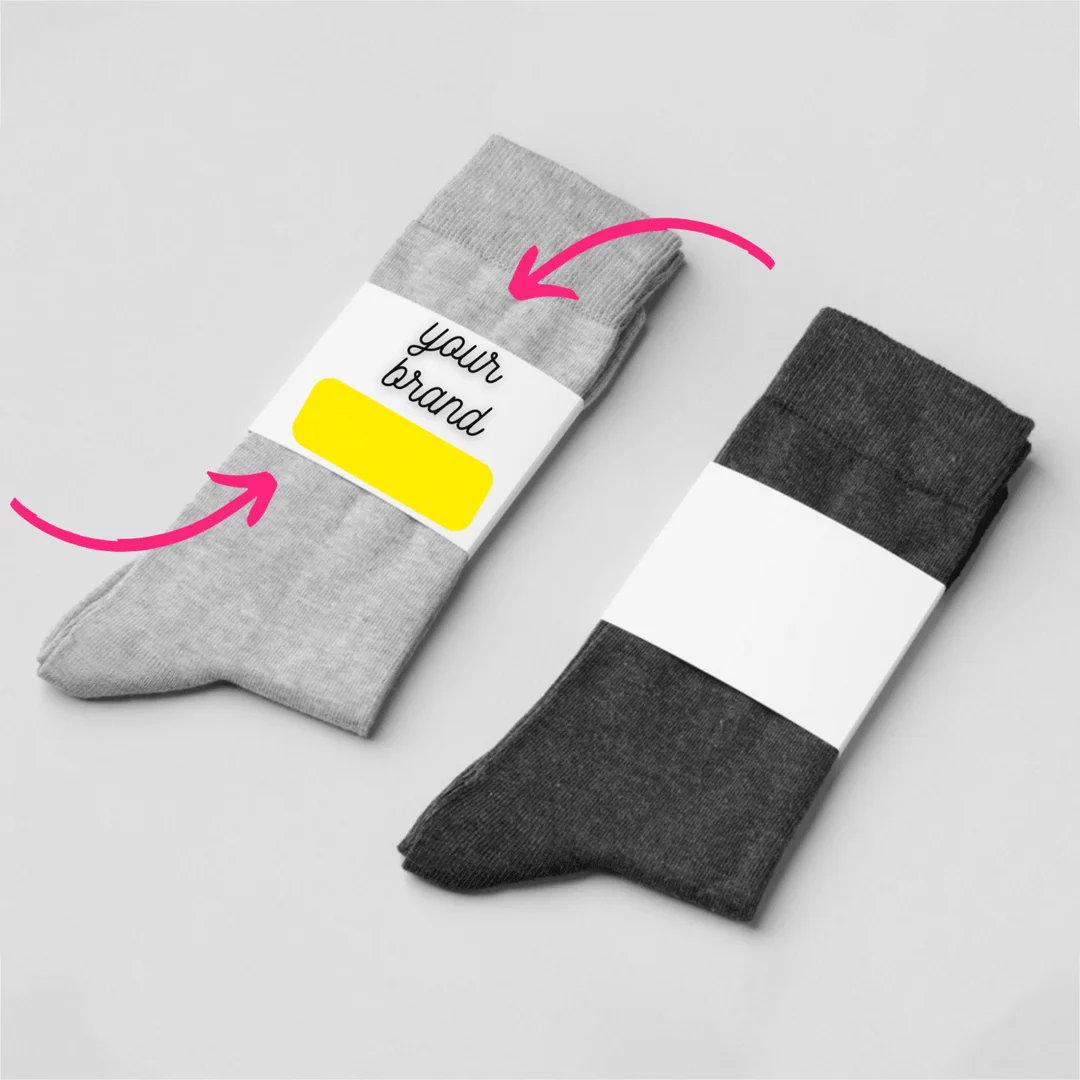 best sock packaging sleeve