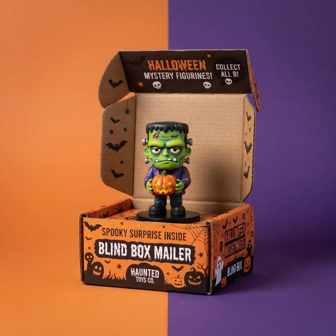 custom halloween blind boxes