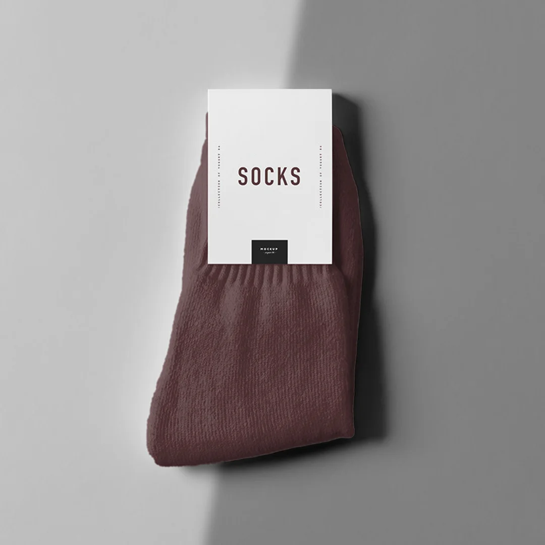 custom sock packaging sleeve