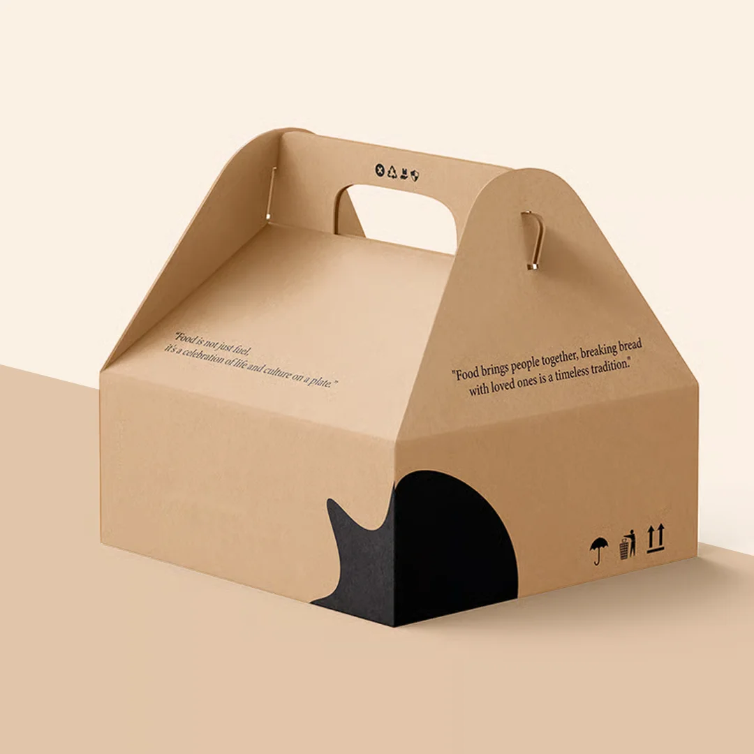 printed cardboard gable boxes