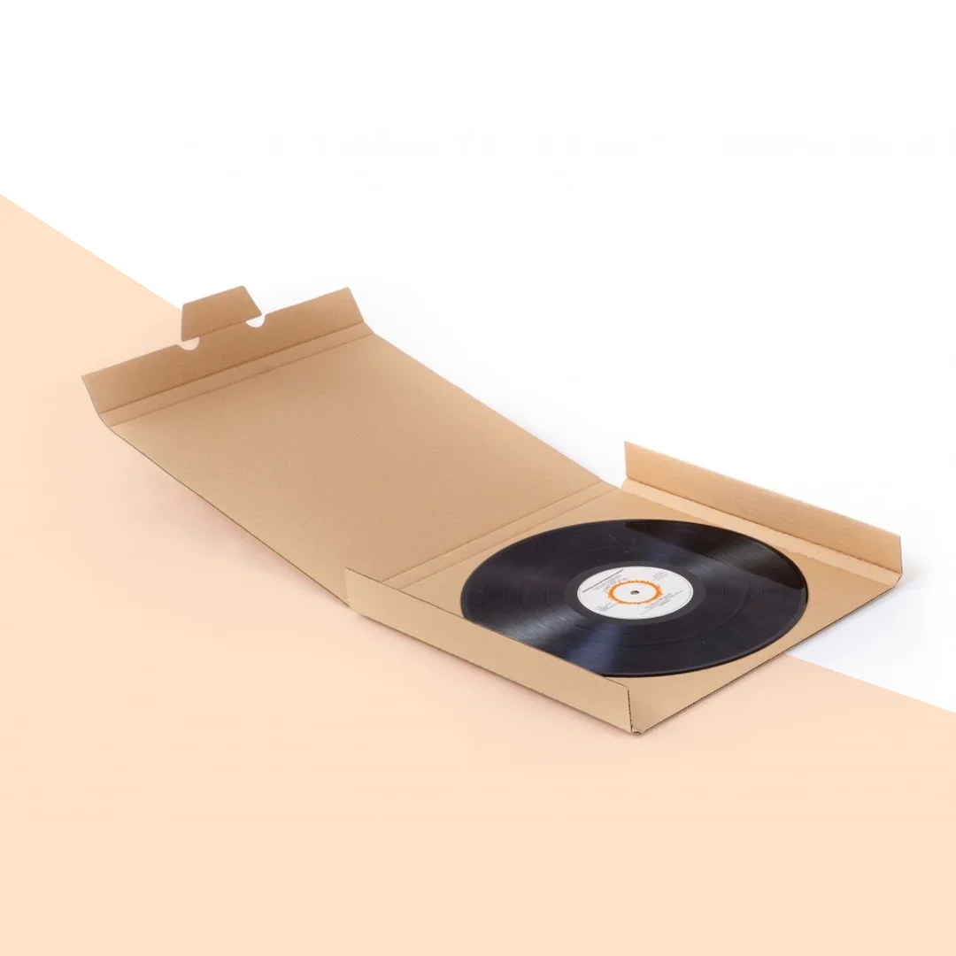 CUSTOM vinyl cardboard packaging