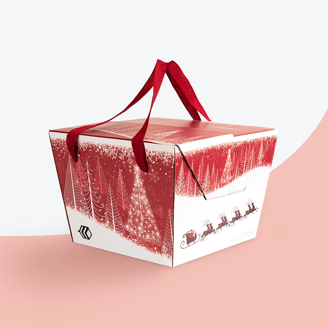 Christmas cake boxes AU