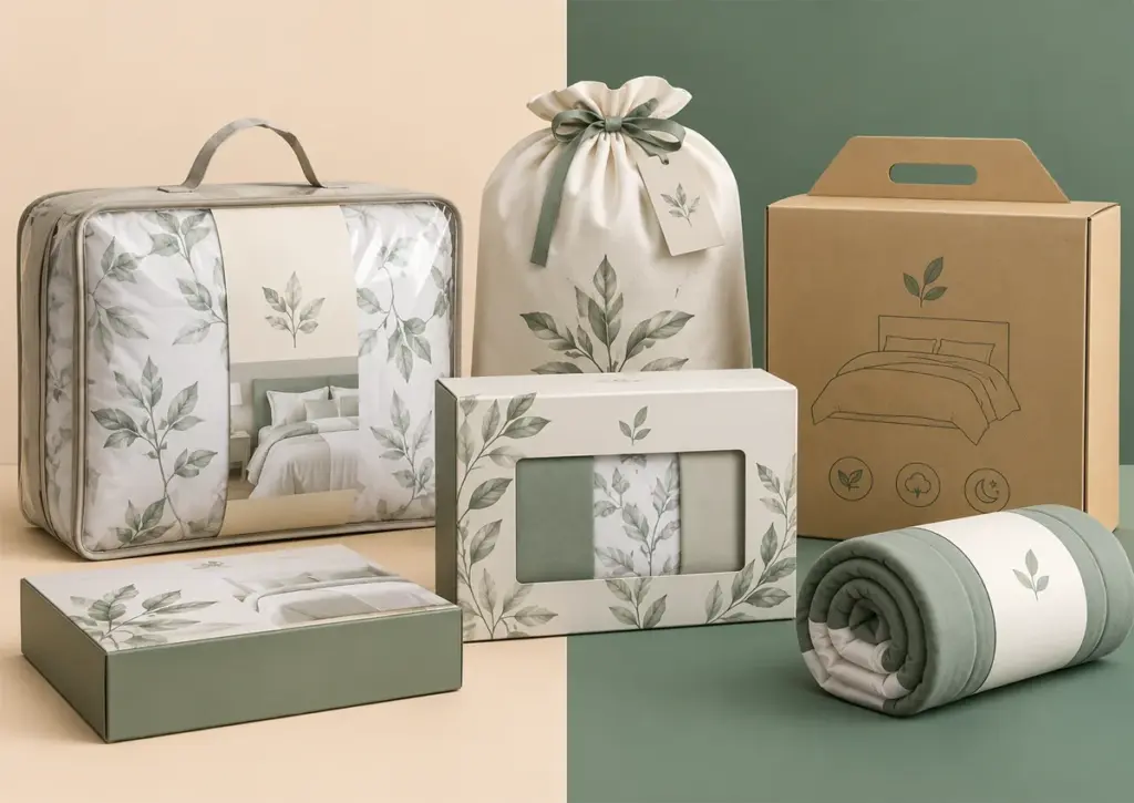 best bedding packaging ideas
