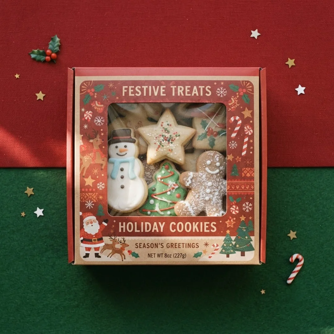 christmas cookie boxes