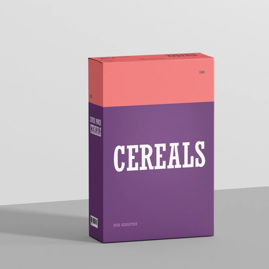 custom Individual Cereal Boxes