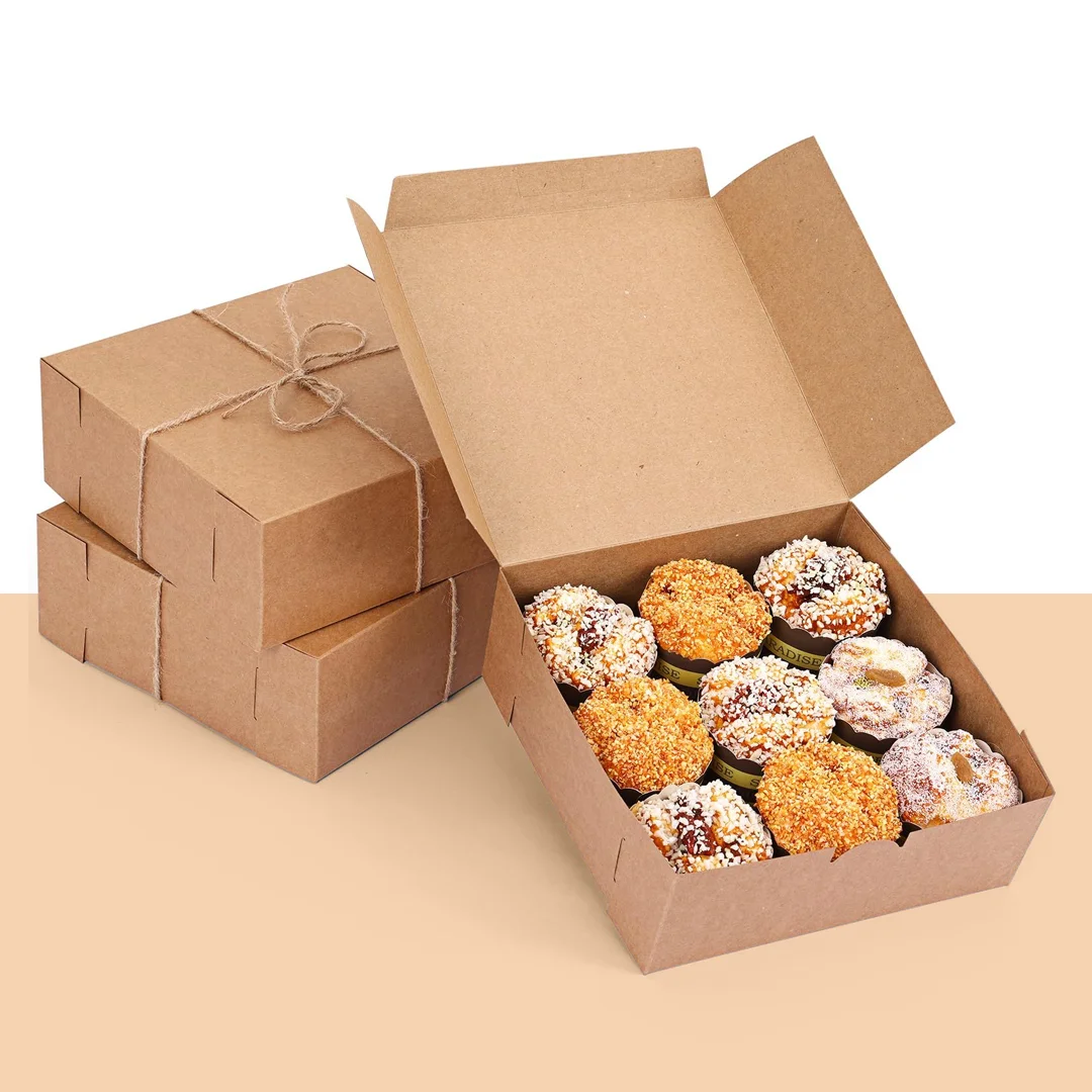 custom kraft bakery boxes