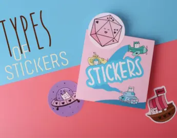 types of stickers