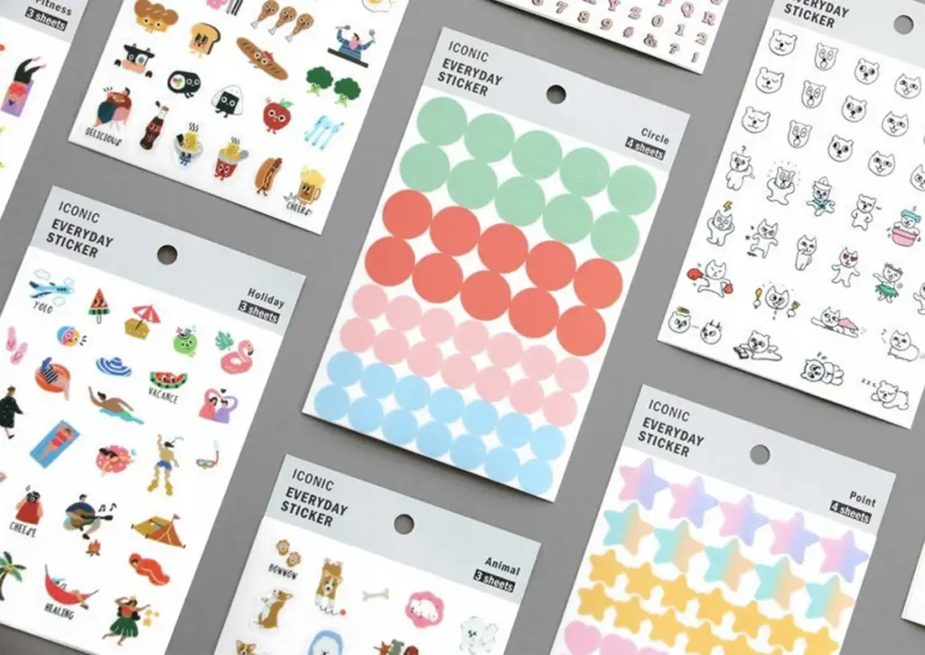 types of stickers australia