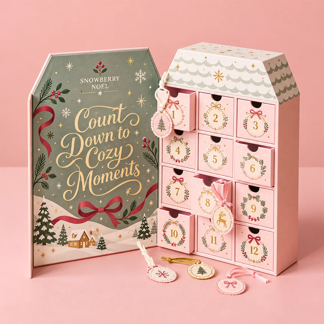 Cardboard Advent Calendar