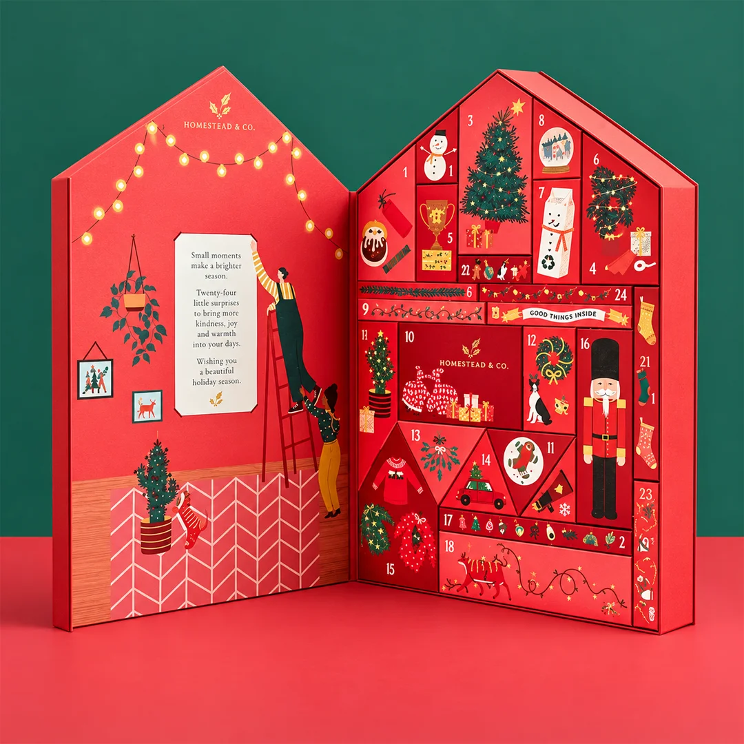 best Cardboard Advent Calendar