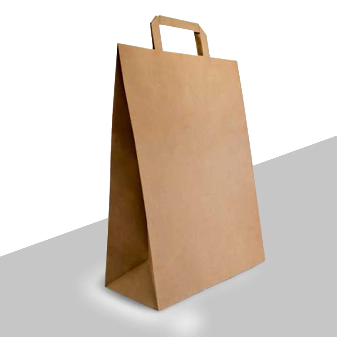 custom flat paper bags