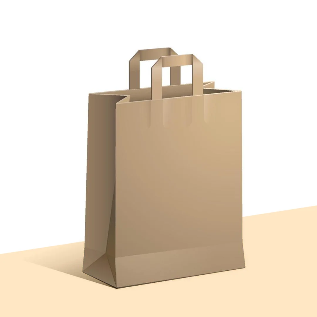 flat paper bags