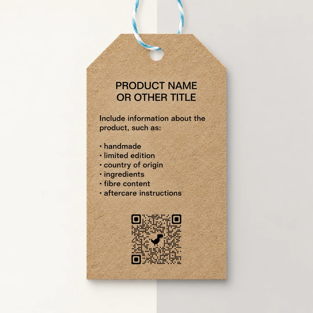 kraft hang tags AU