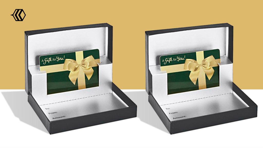 Luxury gift card packaging wholesale